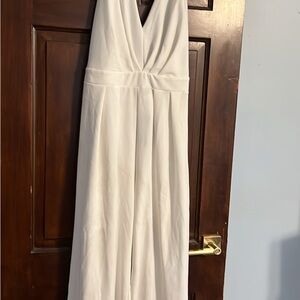 Fashion Nova White Jumpsuit